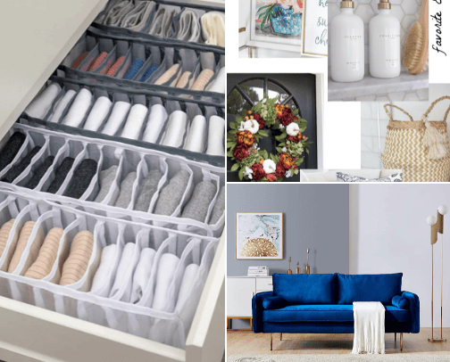 Home decor 💙 cover photo collage