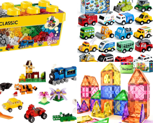 Screen Free Christmas Gifts For 5 Year Olds - Amazon Edition cover photo collage