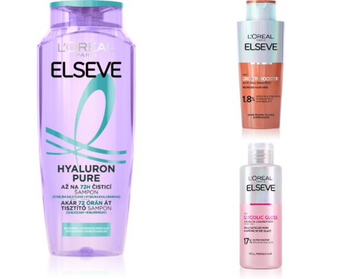 Hair products cover photo collage