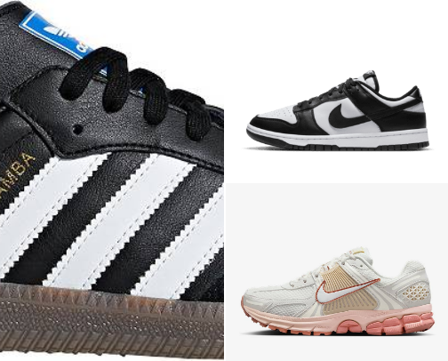 The Ultimate list of Shoes for College ALL YEAR !! cover photo collage