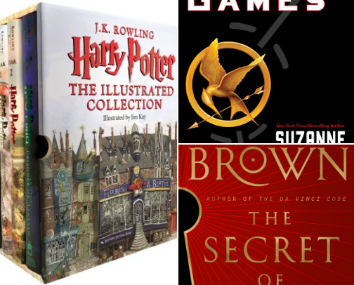 My favorite book recs cover photo collage