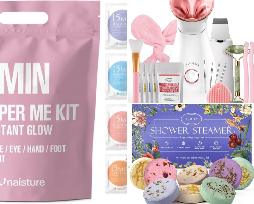 Relax & Refresh: Home Spa Must-Haves cover photo collage