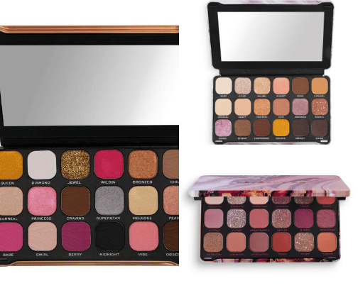 My Best Makeup Products | Revolution cover photo collage