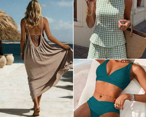 Shein Clothing cover photo collage