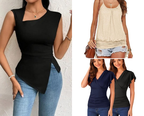 Women's Tops 👕 cover photo collage