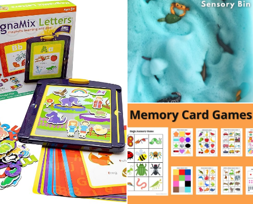 The most efficient learning tools for children cover photo collage