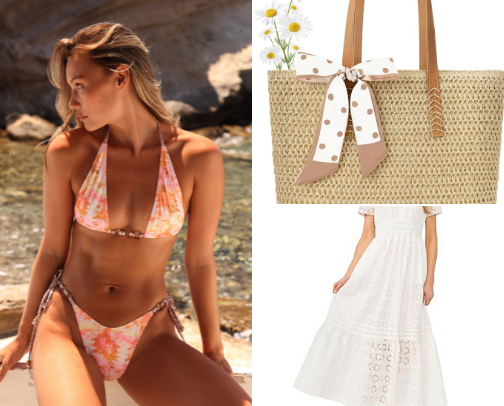 Aesthetic Summer Beach Vacation Essentials 🌊👙 cover photo collage