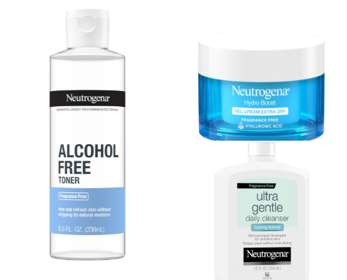 Skincare favs (For sensitive skin) cover photo collage