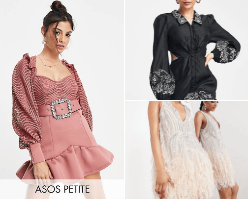 ASOS Wedding outfits cover photo collage