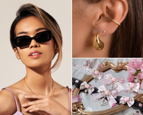 Accessories cover photo collage