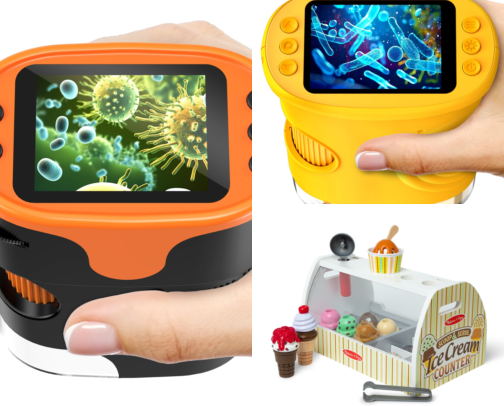 Kids toys cover photo collage