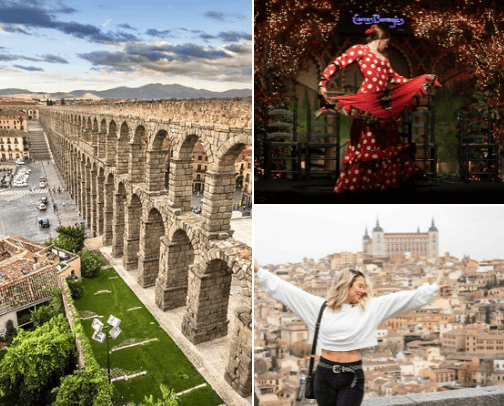 Where to Honeymoon in Spain cover photo collage