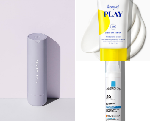 Sunscreens for Brown Skin cover photo collage