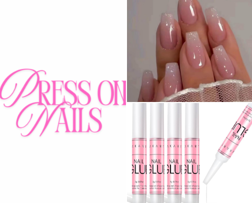 Why get your nails done | Get Press on Nails! cover photo collage