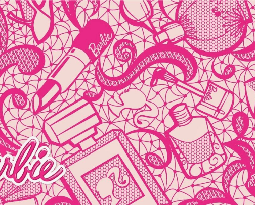 Barbie Inspired items 🎀 cover photo collage