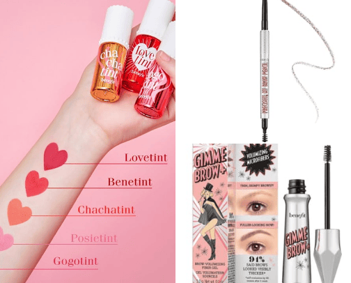 Benefit Cosmetic Must Haves! cover photo collage