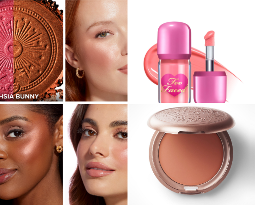BLUSHING cover photo collage