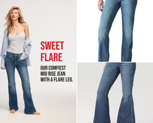 Favorite jeans cover photo collage