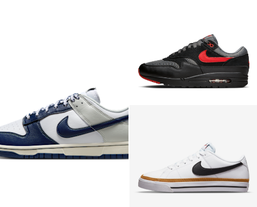 Nike shoes cover photo collage