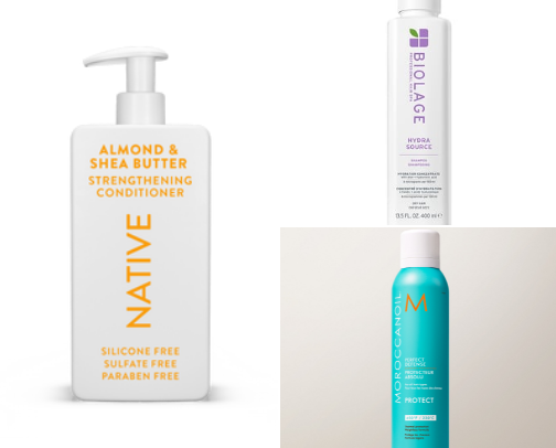 Dry Hair Care cover photo collage