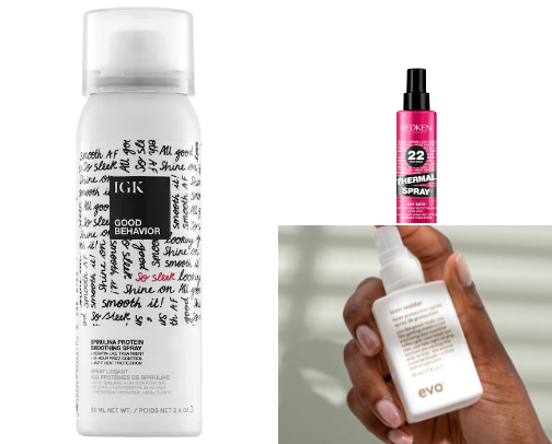 BEAT THE HEAT- MY FAV HEAT PROTECTANTS cover photo collage