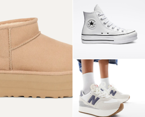 Shoes cover photo collage