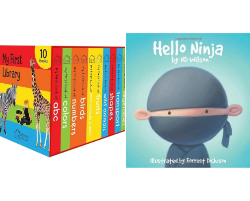 Introduce Your Little One to the Wonder of Reading: Books for Preschool (Ages 0-4) cover photo collage