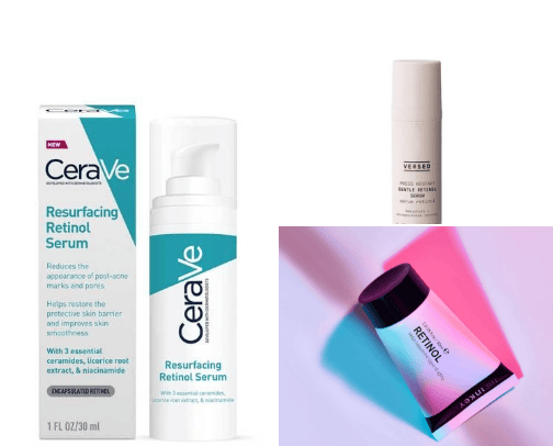 Affordable retinol | Beginner friendly cover photo collage