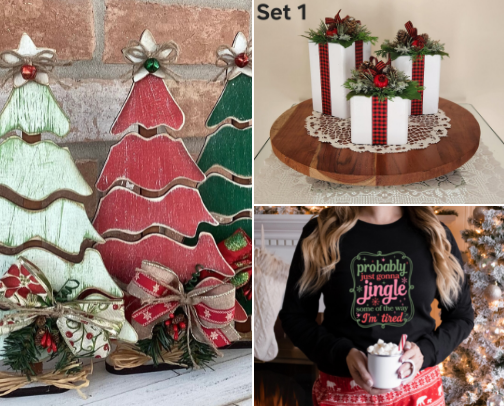 Christmas Wins cover photo collage