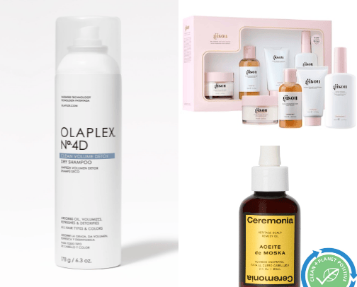 Hair care cover photo collage