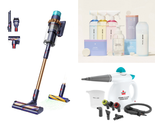 Mom Approved Cleaning Supplies cover photo collage