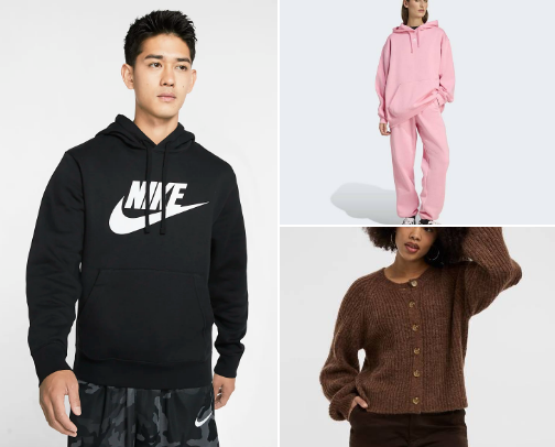 Whether It's Working Out Or Running  Errands, Stay Stylish and Comfy In Premium Nike Athletic Wear For Men And Women. Performance Hoodies for Men & Women cover photo collage