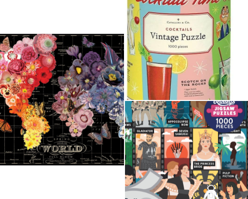 Favorite puzzles cover photo collage