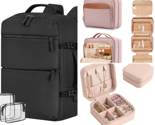 Travel Must Haves on a Budget cover photo collage