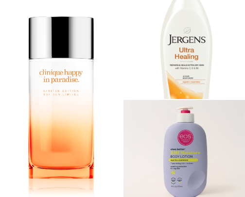 Scents I love (perfume, lotion, body wash, spray) cover photo collage