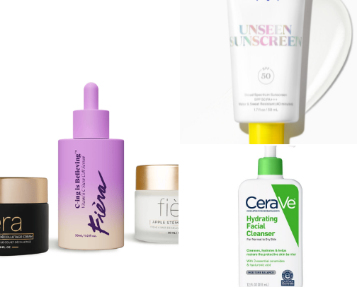 My favorite beauty recs cover photo collage
