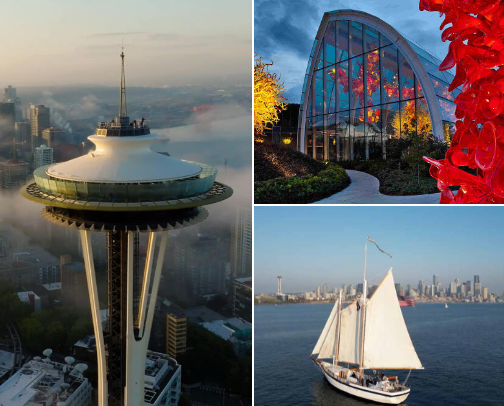 Fun Things to do in Seattle! cover photo collage
