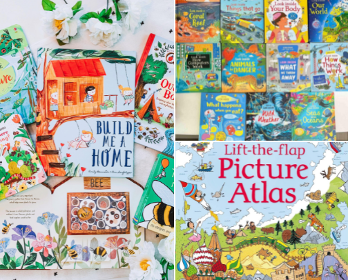 Best Usborne Books 📚 cover photo collage