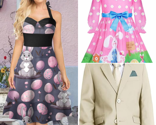 Easter 2025 for all ages! cover photo collage