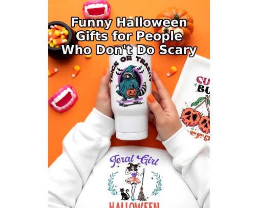 🎃 Funny Halloween (Non-Spooky) — For People Who Celebrate Halloween With Attitude cover photo collage