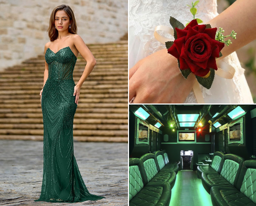Prom season cover photo collage