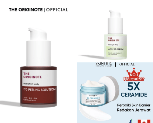 Makeup - serum cover photo collage