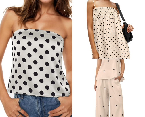 Polka Dots are Trending and NOW we know why cover photo collage