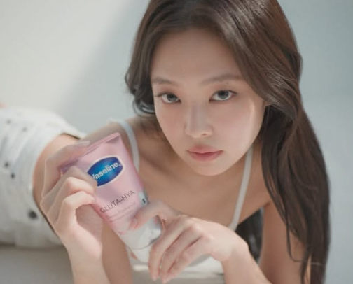 inspired by: that jennie-level radiant skin glow cover photo collage