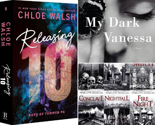My favorite book recs cover photo collage
