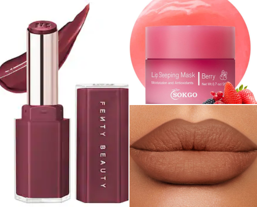 More Lips cover photo collage