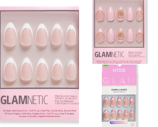 Lately her, Nails cover photo collage