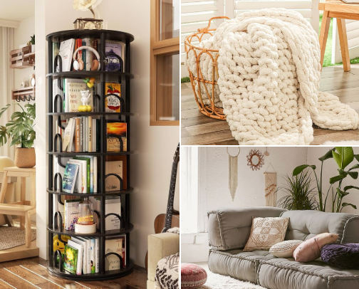 Build Your Dream Cozy Reading Corner 📚☕🤍 cover photo collage