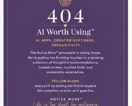 🤖 AI Worth Using ™ cover photo collage