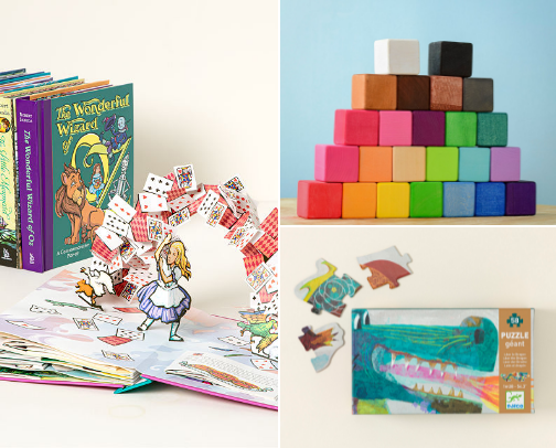 Cozy Kids Gift Guide cover photo collage